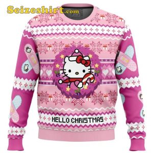 Seizeshirt Hello Christmas Hello Kitty Ugly Christmas Sweater