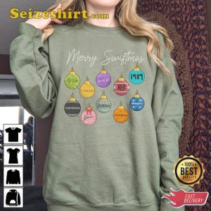 Taylor Christmas Merry Swiftmas Sweatshirt, Family Have A Merry Swiftmas Hoodie, Farm Fresh Christmas