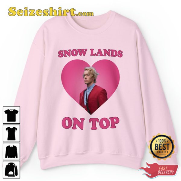 Tom Blyth President The Hunger Games Shirt Snow Lands On Top Coriolanus Snow Sweatshirt