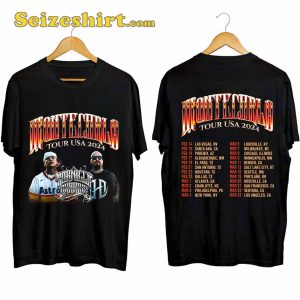 Tornillo Rapper USA Tour 2024 Montecarlo Shirt