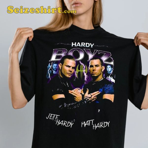 Vintage Hardy Boyz Shirt AEW Fan Gift