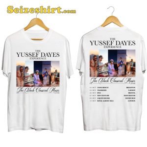 Yussef Dayes Concert Black Classical Music Tour Shirt