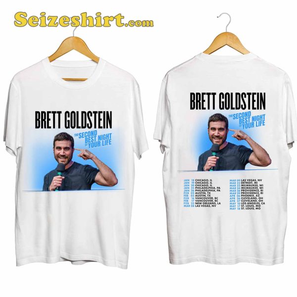 Brett Goldstein Comedy Tour 2024 T Shirt