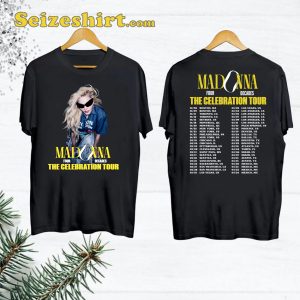 Madonna Tour T Shirt The Celebration 2024