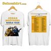 Pop Rock Band Tour 2024 Jonas Brothers Shirt