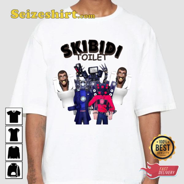 Titan Cameraman Skibidi Toilet T Shirt