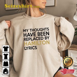 Alexander Hamilton Lyrics Musical Movie Shirt