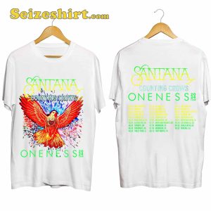 Carlos Santana Concert Dates 2024 T Shirt