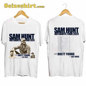 Country Music Tour 2024 Sam Hunt Outskirts Shirt
