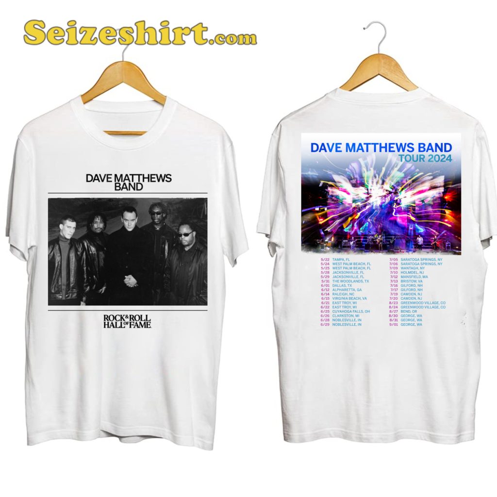 Rock Band Dave Matthews Band 2023 Tour Shirt