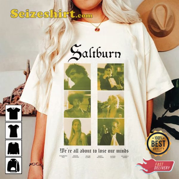 Horror Movie Shirt Saltburn 2024