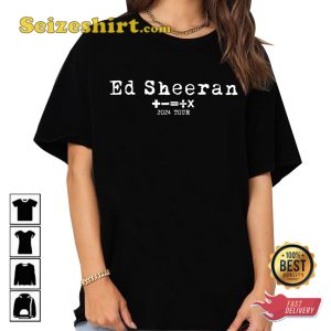 Mathematics Tour Shirt Ed Sheeran On Tour 2024