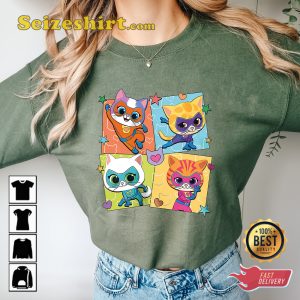 Super Kitties Ginny Bitsy Sparks Buddy Disney Shirt