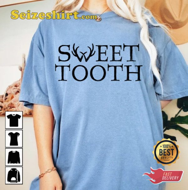 Sweet Tooth Movie Gus Deer Antlers Shirt