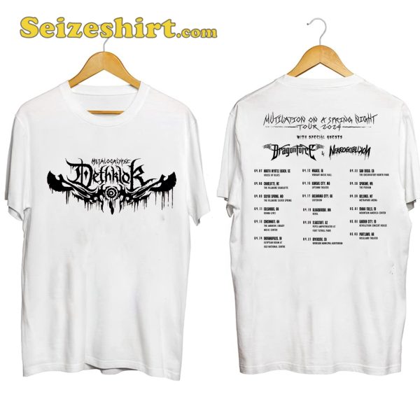 Dethklok Tour Mutilation On A Spring Night Shirt