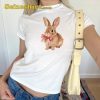 Easter Bunny With Bow Tie Shirt