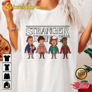Friends Dont Lie Stranger Things Characters Shirt