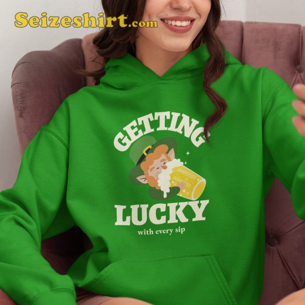 Getting Lucky Leprechauns St Patricks Day Shirt