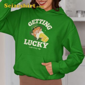 Getting Lucky Leprechauns St Patricks Day Shirt