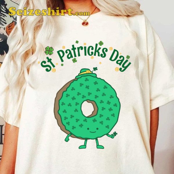 Green Donut St Patricks Day Shirt