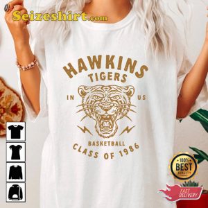 Hawkins Tigers High School Stranger Things Shirt