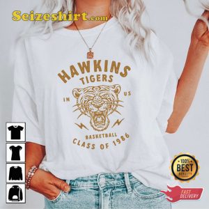 Hawkins Tigers High School Stranger Things Shirt