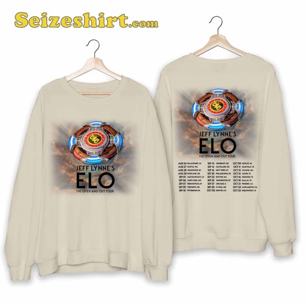 Jeff Lynne Electric Light Orchestra Tour Shirt