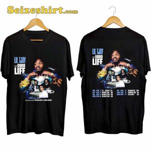 Lil Tjay Concert 2024 Good Life Tour Shirt