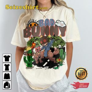 Nadie Sabe Bad Bunny Graphic Tee Shirt