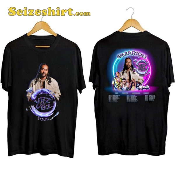 Omarion Vbz on Vbz Tour 2024 Shirt