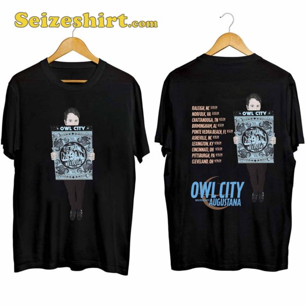 Owl City To The Moon Deluxe Tour Shirt