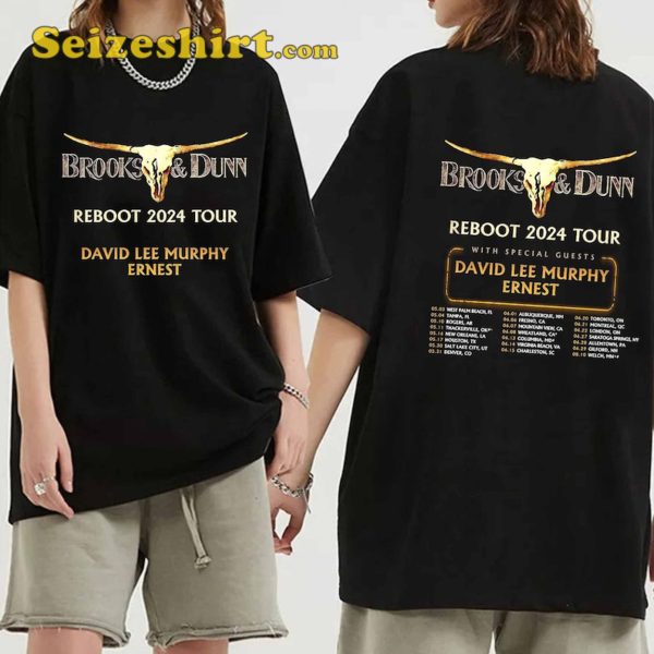 Reboot 2024 Tour Brooks And Dunn Shirt