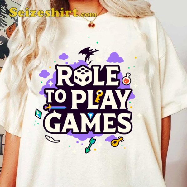 Role To Play Dungeons And Dragons Merch