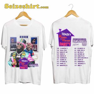 T Pain Mansion In Wiscansin Party Tour 2024 Shirt