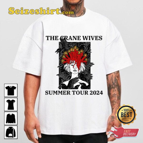 The Crane Wives Summer Tour Shirt