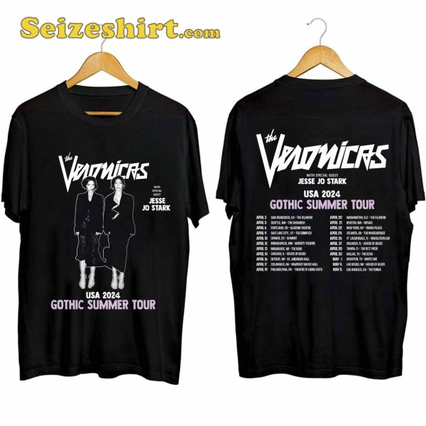 The Veronicas Tour Gothic Summer 2024 Shirt