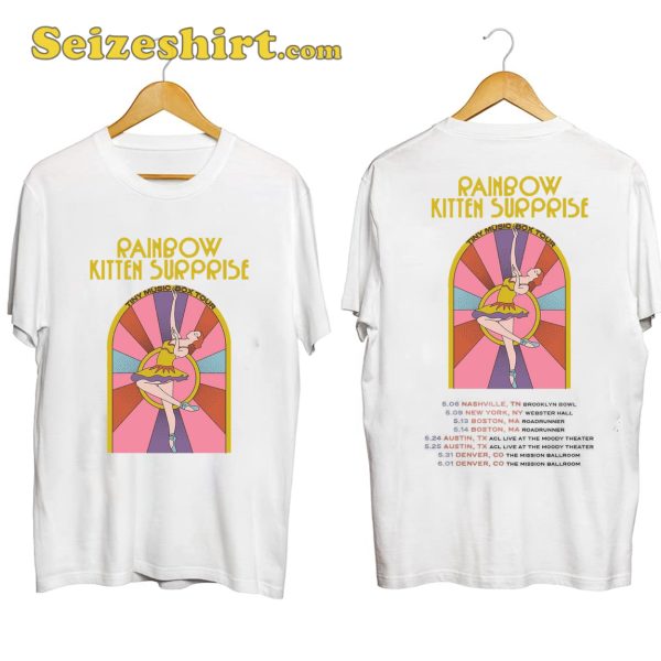 Tiny Music Box Tour Rainbow Kitten Surprise Shirt