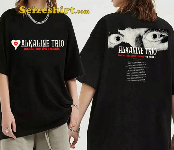 Alkaline Trio Blood Hair And Eyeballs Tour Shirt