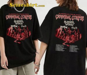 Cannibal Corpse Europe Tour Shirt