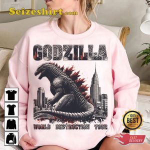 Godzilla Tee Shirt Gift For Fans