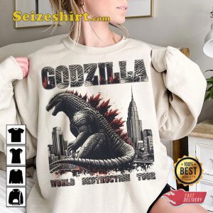 Godzilla Tee Shirt Gift For Fans