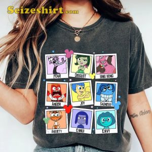 Inside Out 2 Characters Disney Shirt
