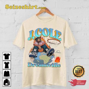 J Cole Basketball Vintage T Shirt