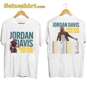 Jordan Davis Damn Good Time Tour Shirt