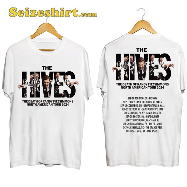 North American Tour 2024 The Hives Shirt