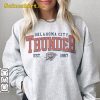 OKC Thunder Vintage Basketball Shirt
