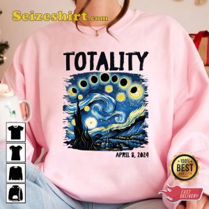 The Starry Night Total Solar Eclipse Shirt