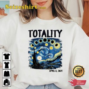 The Starry Night Total Solar Eclipse Shirt