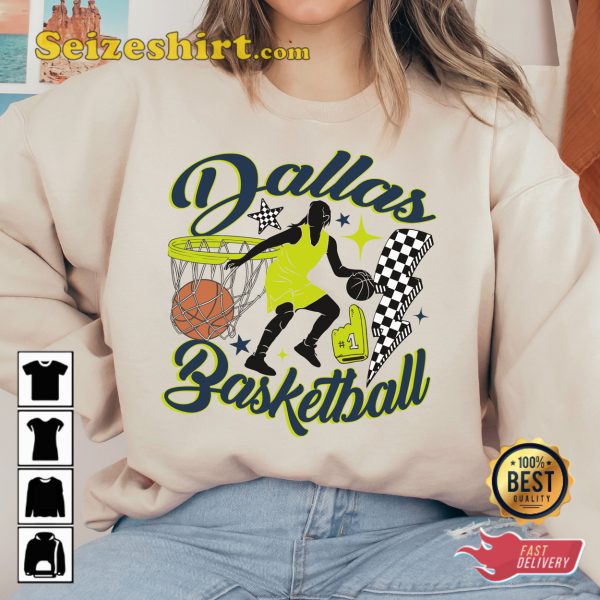 Dallas Wings WNBA Graphic Tee Shirt