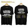 Lionel Richie Sing A Song All Night Long Tour Shirt